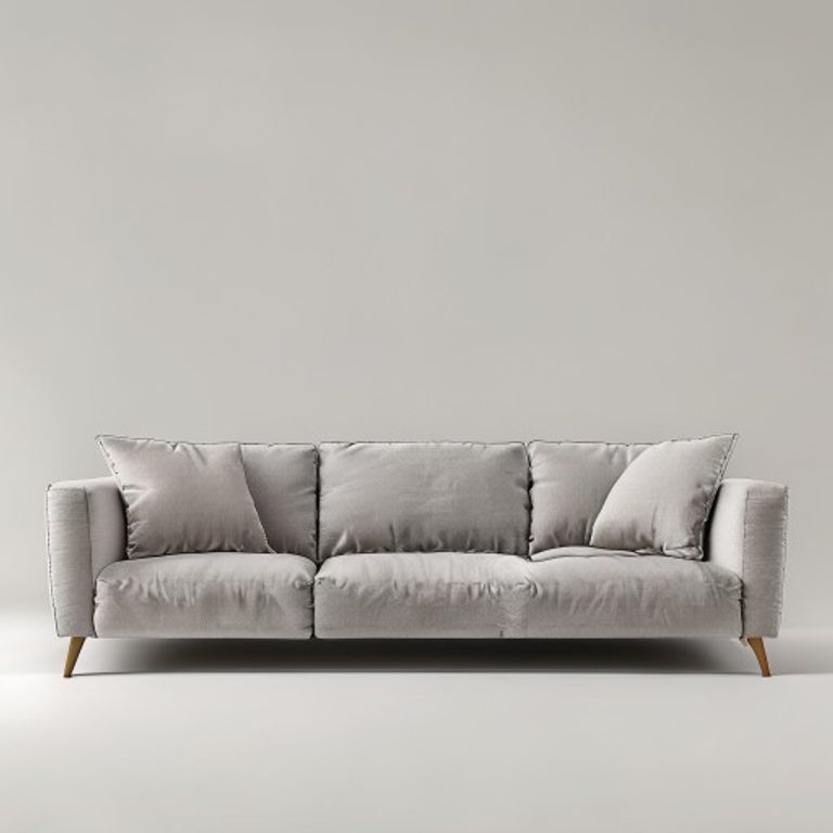 Sofá chaise longue 3 plazas gris